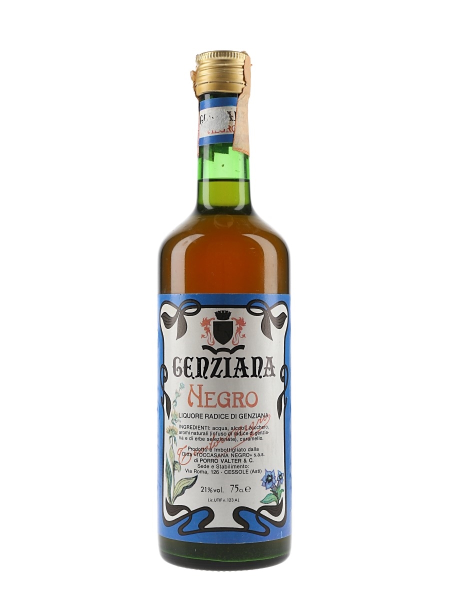 Genziana Negro Bottled 1980s 75cl / 21%