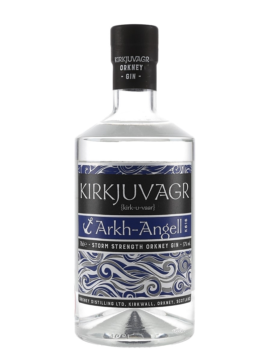 Kirkjuvagr Arkh Angel Storm Strength Gin Lot 139367 Buysell Gin Online 