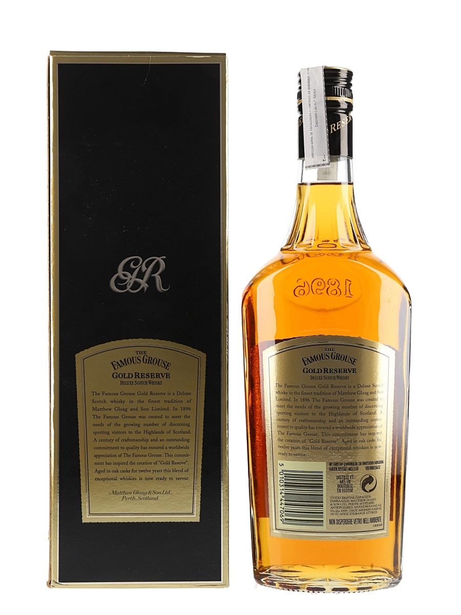 Famous Grouse 12 Year Old Gold Reserve - Lot 139520 - Buy