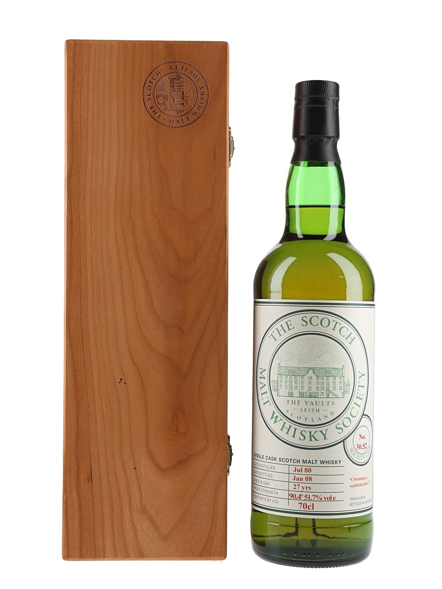 SMWS 30.52 Christmassy Sophistication Glenrothes 1980 27 Year Old 70cl / 51.7%