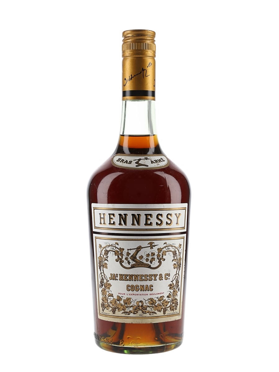 Hennessy Bras Arme Bottled 1970s 68cl