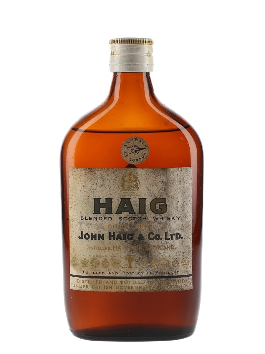 Haig's Gold Label Bottled 1980s 37.5cl / 40%