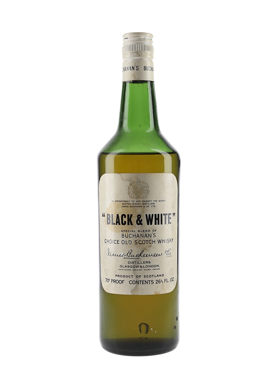 Buchanan's Black & White Bottled 1960s 75.7cl / 40%