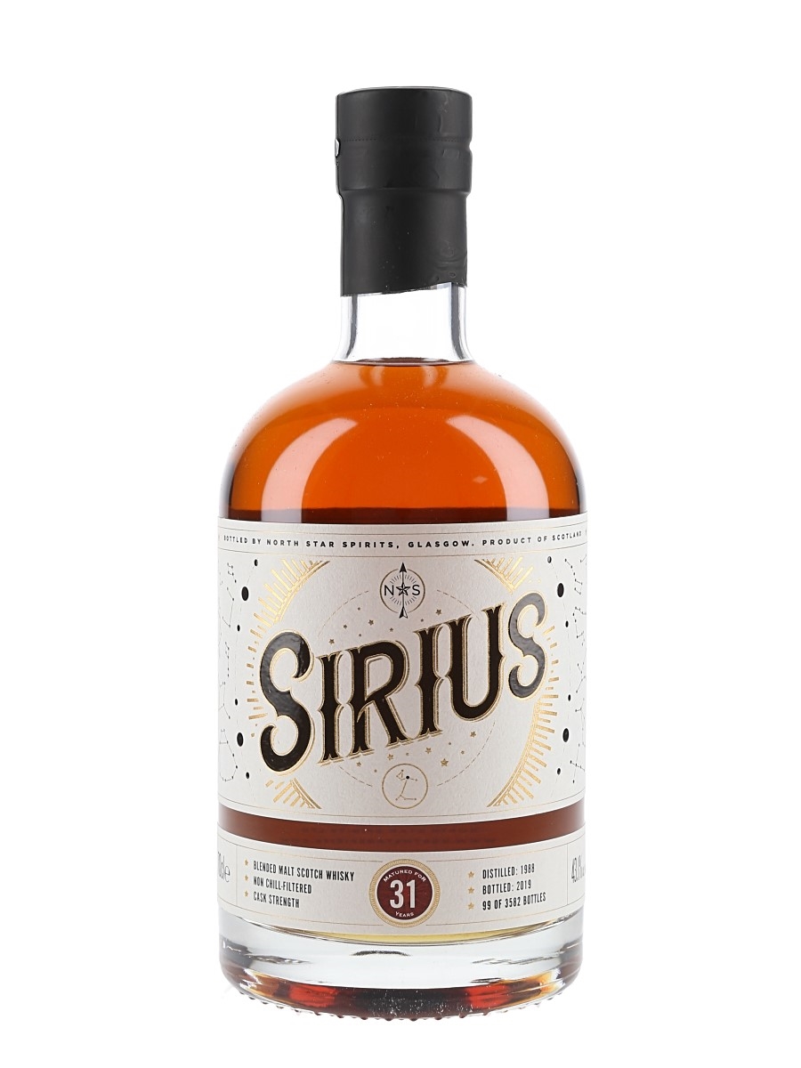 Sirius 1988 31 Year Old Blended Malt Bottled 2019 - North Star 70cl / 43.1%