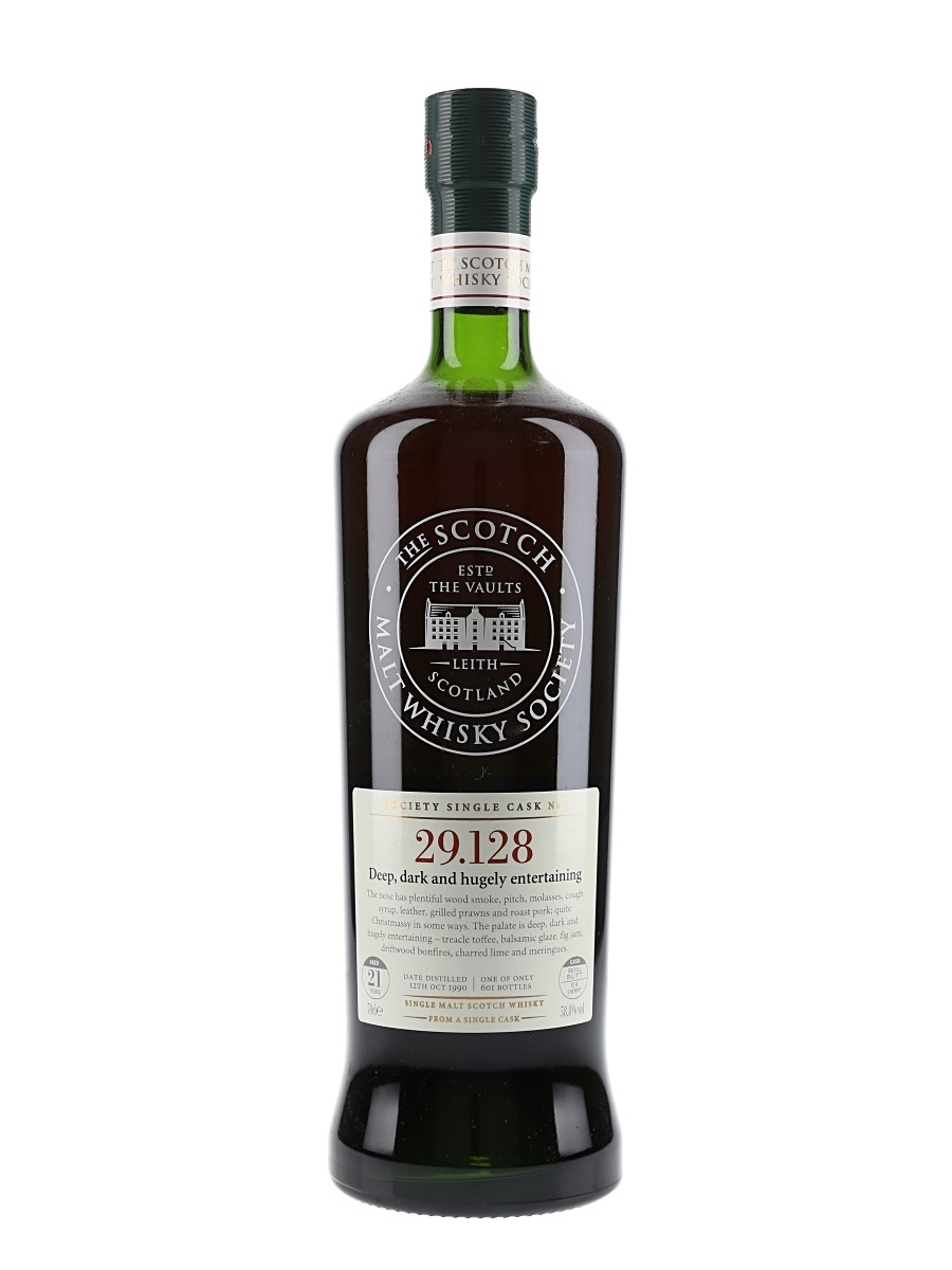 SMWS 29.128 Deep, Dark and Hugely Entertaining Laphroaig 1990 21 Year Old 70cl / 58.8%