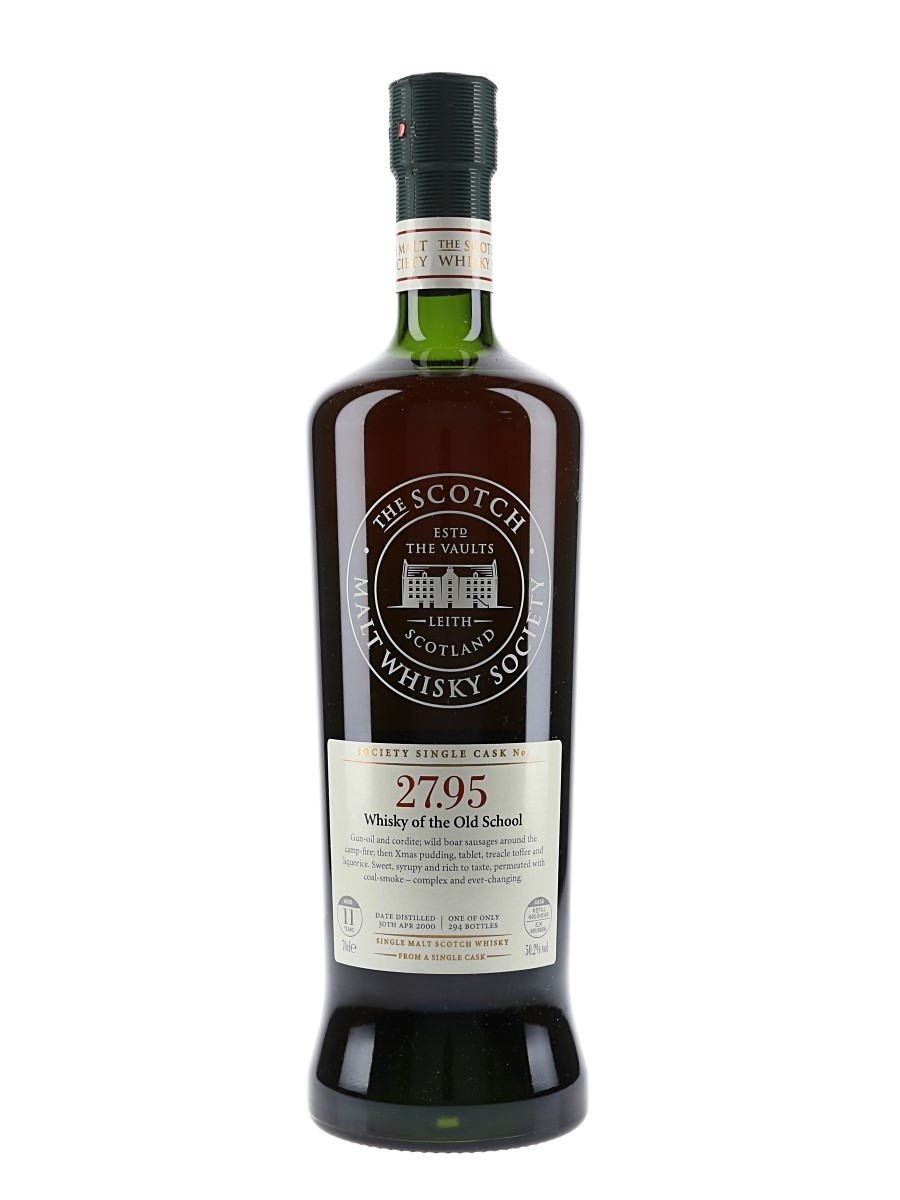SMWS 27.95 Whisky Of The Old School Springbank 2000 11 Year Old 70cl / 50.2%