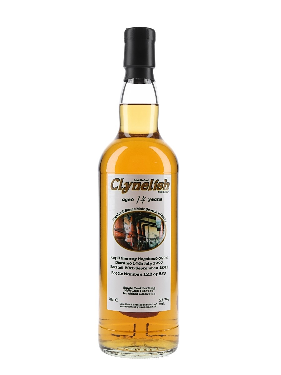 Clynelish 1997 14 Year Old Cask 6884 Bottled 2011 - Whiskybroker 70cl / 53.7%