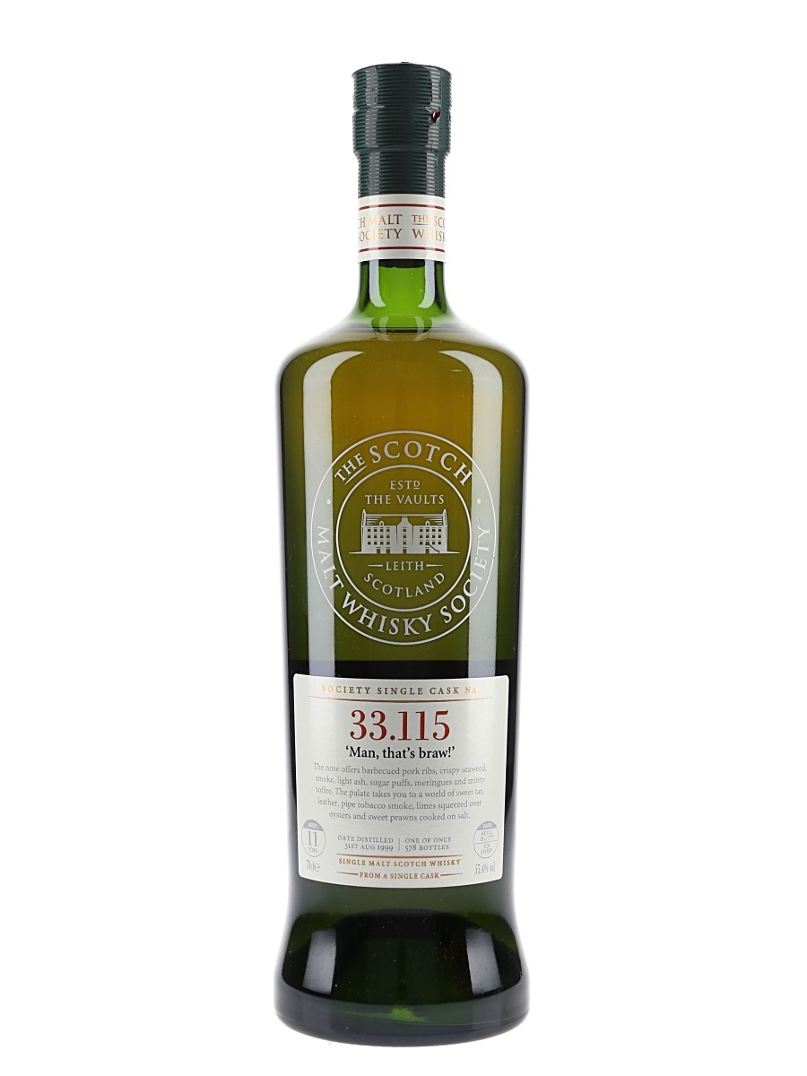 SMWS 33.115 'Man, That's Braw' Ardbeg 1999 11 Year Old 70cl / 55.4%