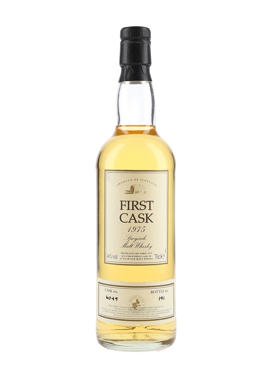 Glen Rothes 1975 21 Year Old Cask 6049 First Cask 70cl / 46%