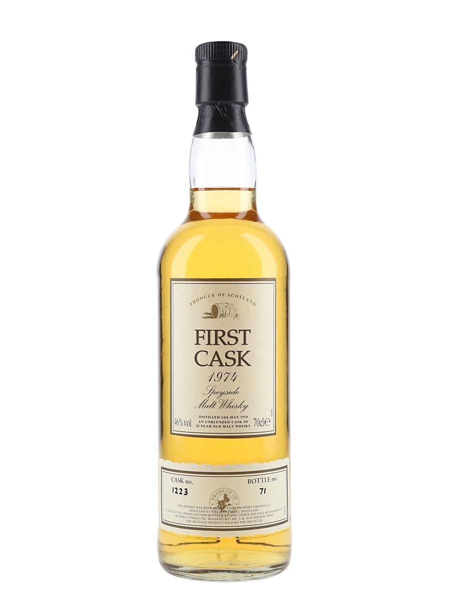 Strathmill 1974 26 Year Old Cask 1223 First Cask 70cl / 46%