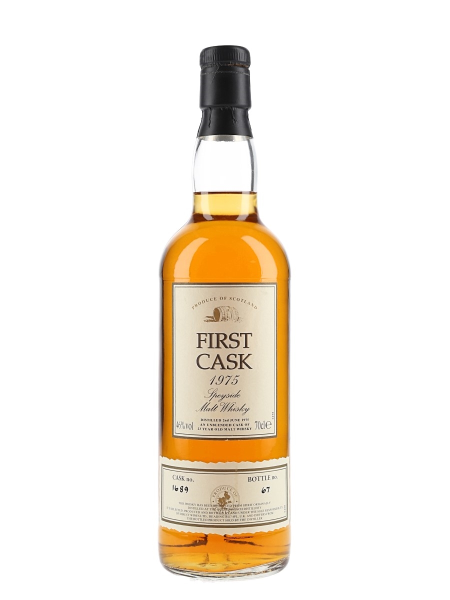 Glendronach 1975 23 Year Old Cask 1689 First Cask 70cl / 46%