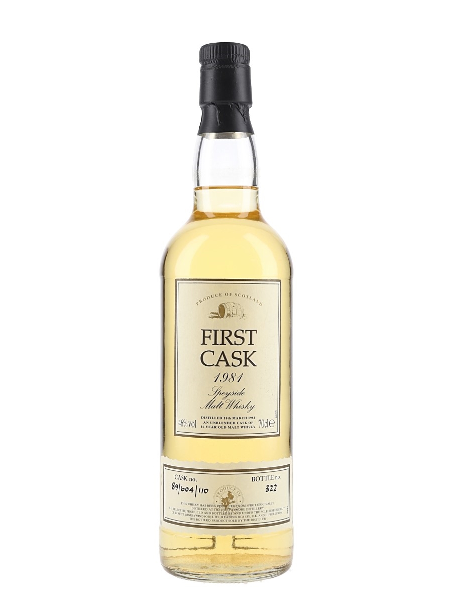 Convalmore 1981 16 Year Old First Cask 70cl / 46%