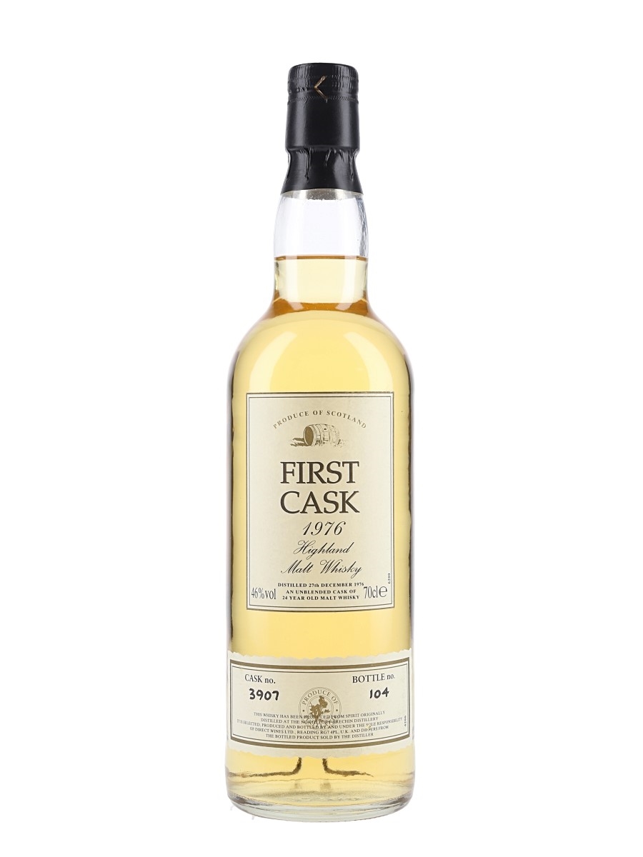 North Port Brechin 1976 24 Year Old Cask 3907 First Cask 70cl / 46%