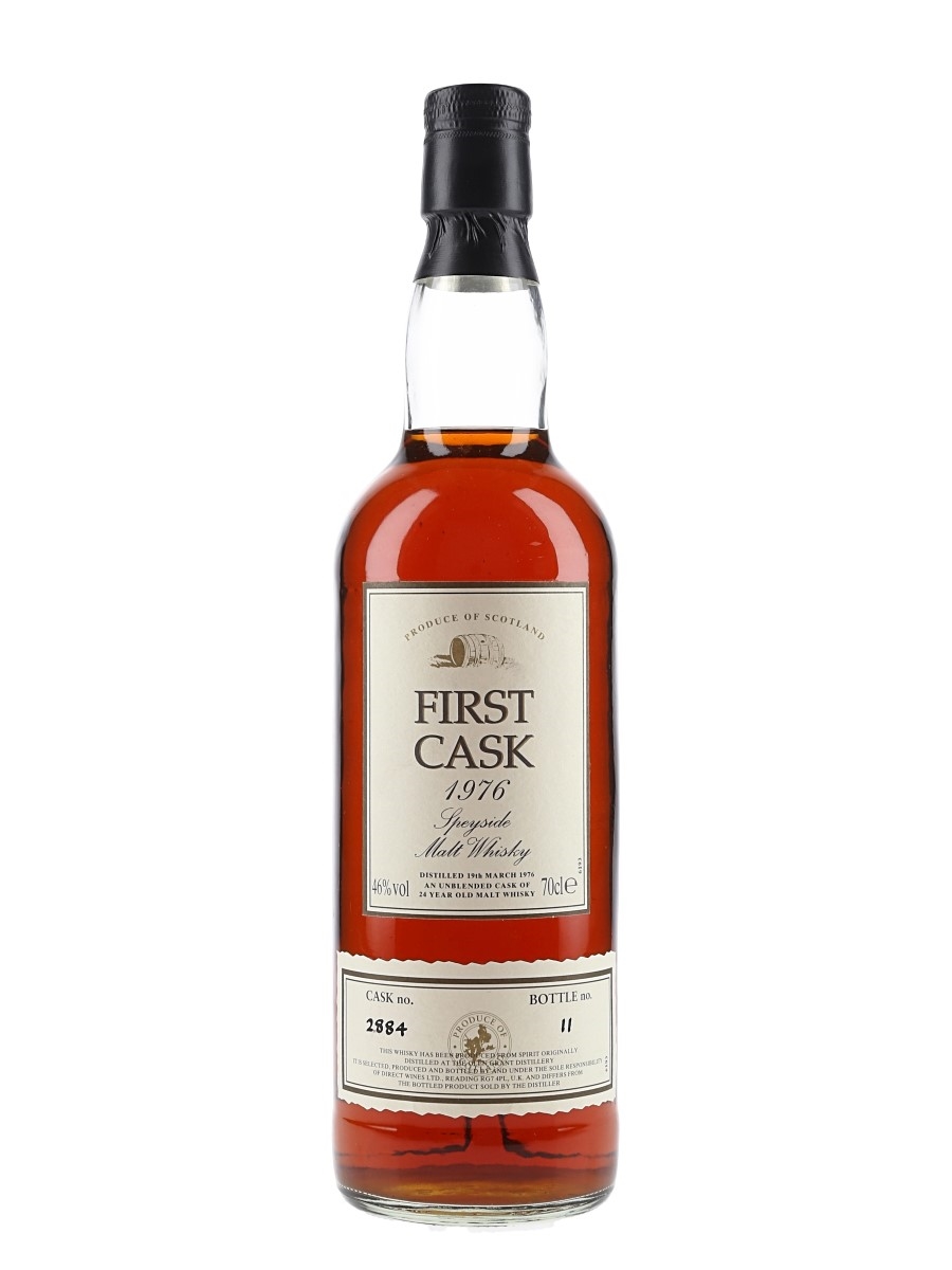 Glen Grant 1976 24 Year Old Cask 2884 First Cask 70cl / 46%