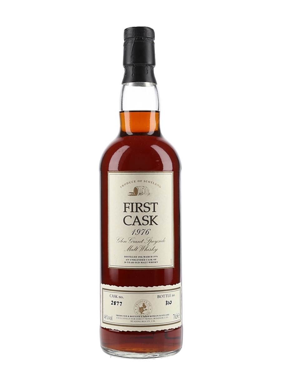 Glen Grant 1976 20 Year Old Cask 2877 First Cask 70cl / 46%
