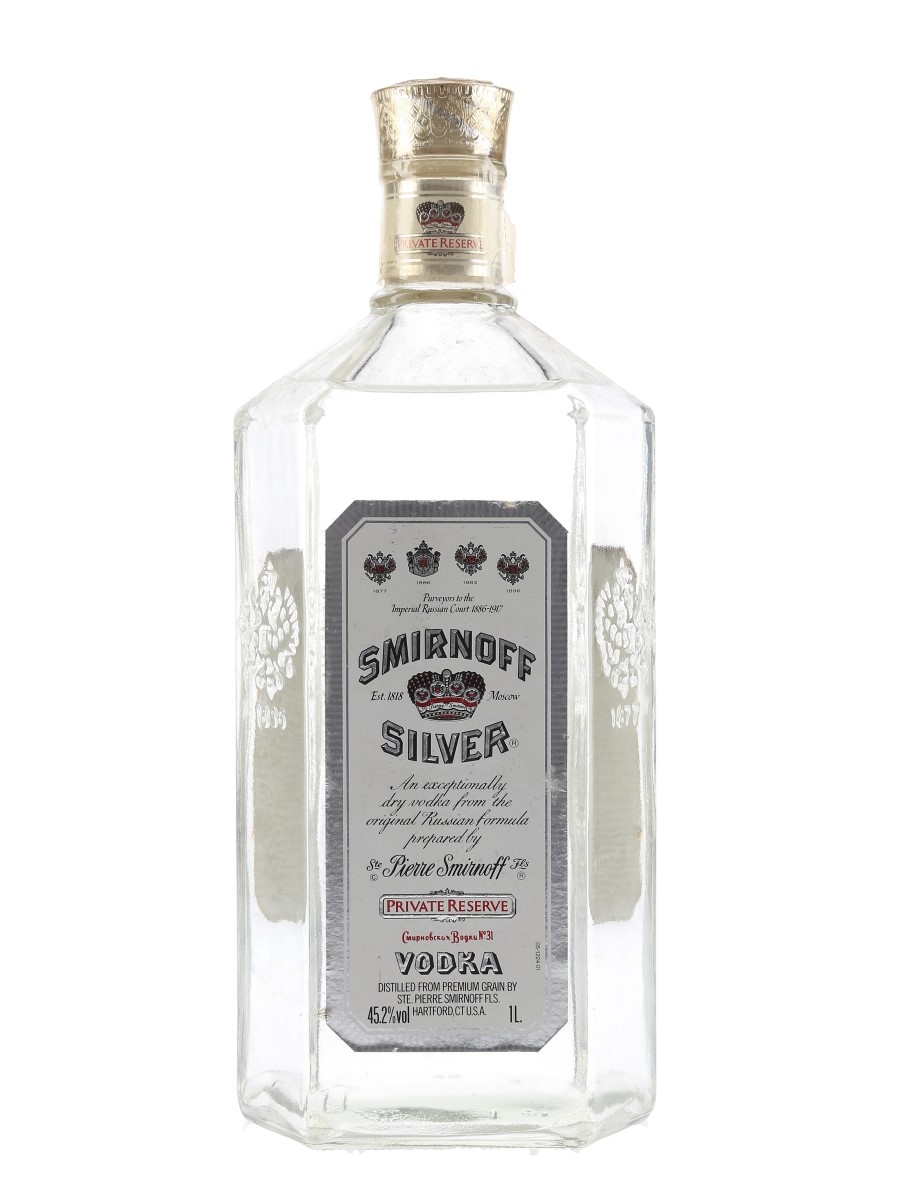 Smirnoff Silver Private Reserve  100cl / 45.2%