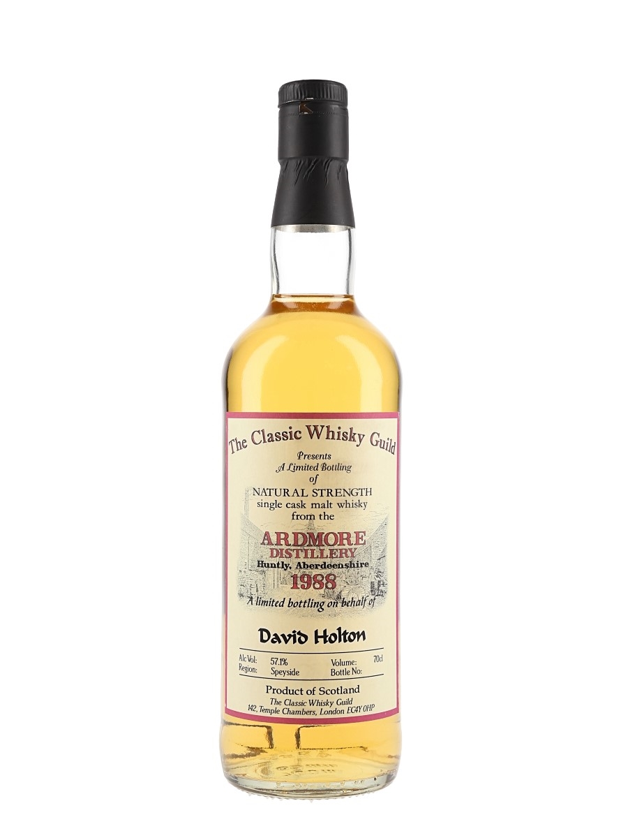 Ardmore 1988 The Classic Whisky Guild 70cl / 57.1%
