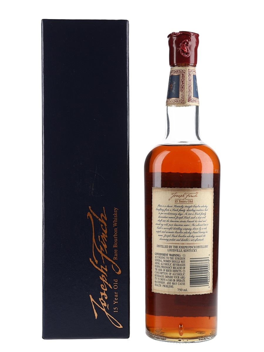 Joseph Finch Rare Bourbon Whiskey 750ml