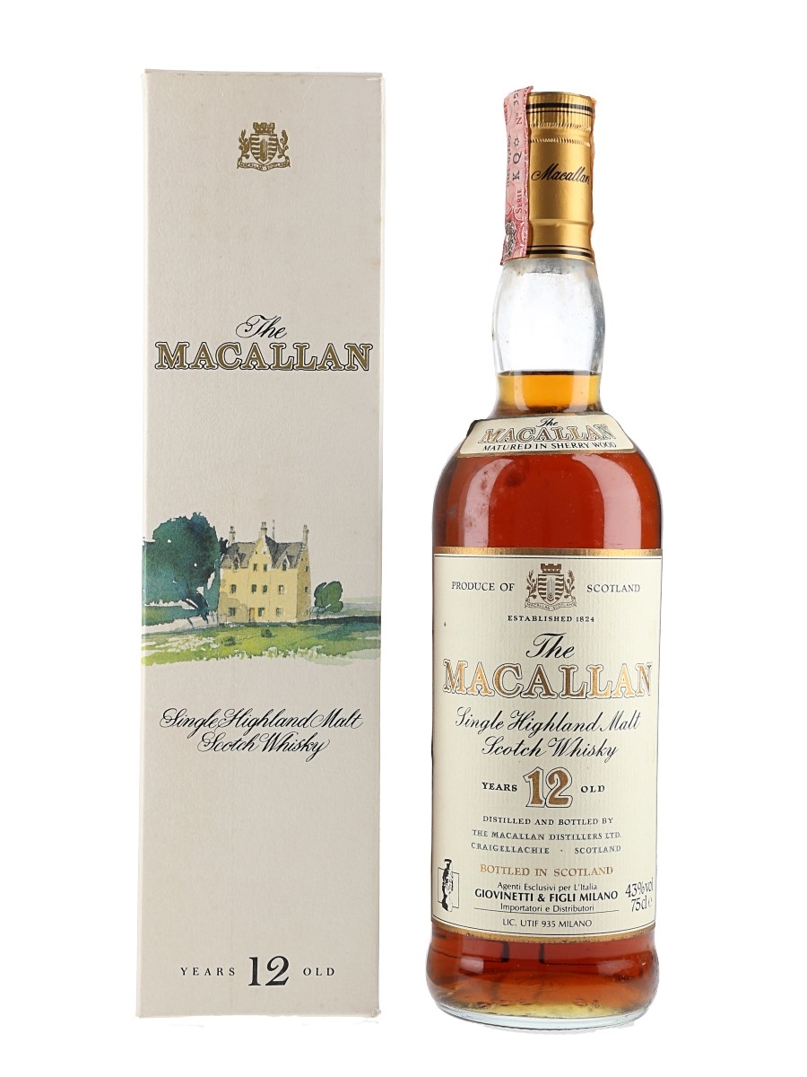 Macallan 12 Year Old - Lot 139960 - Buy/Sell Macallan Whisky