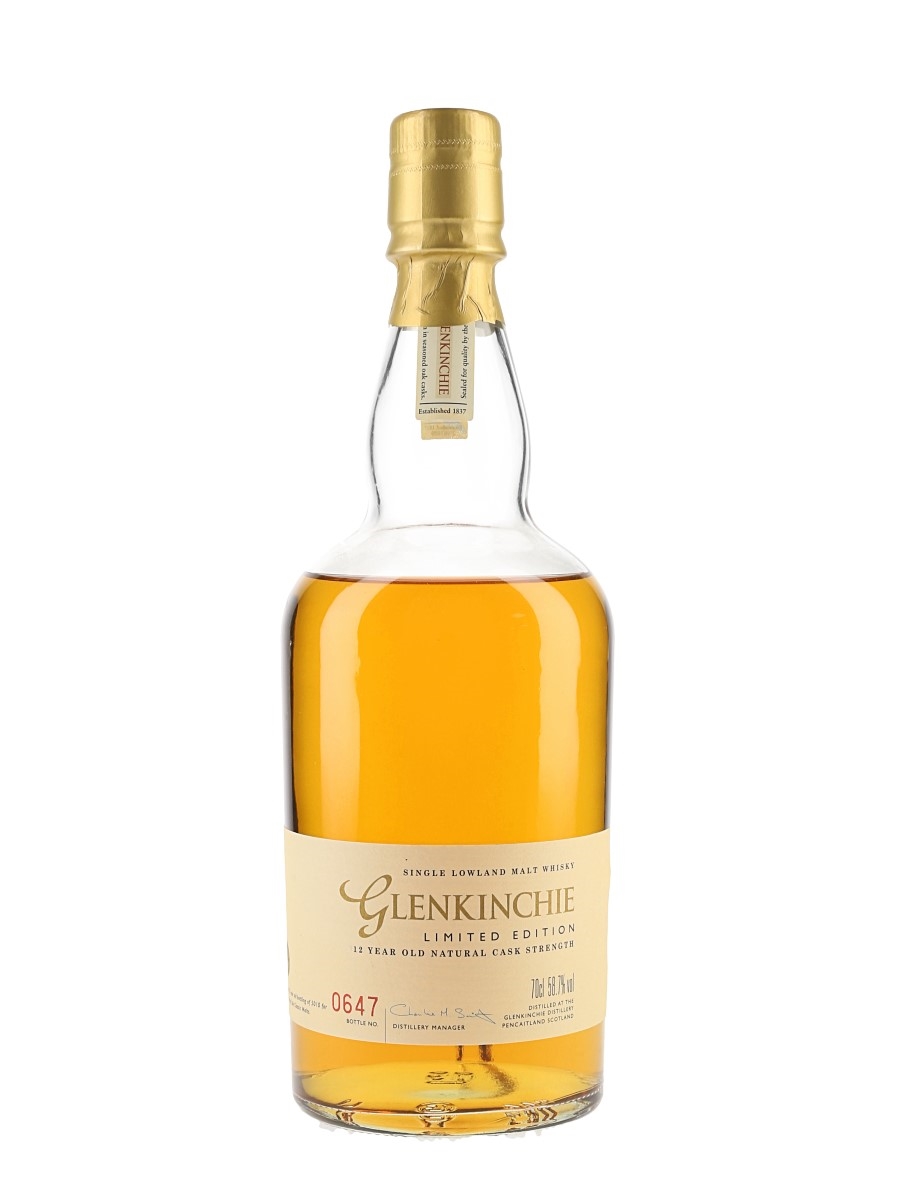 Glenkinchie 12 Year Old Limited Edition 70cl / 58.7%