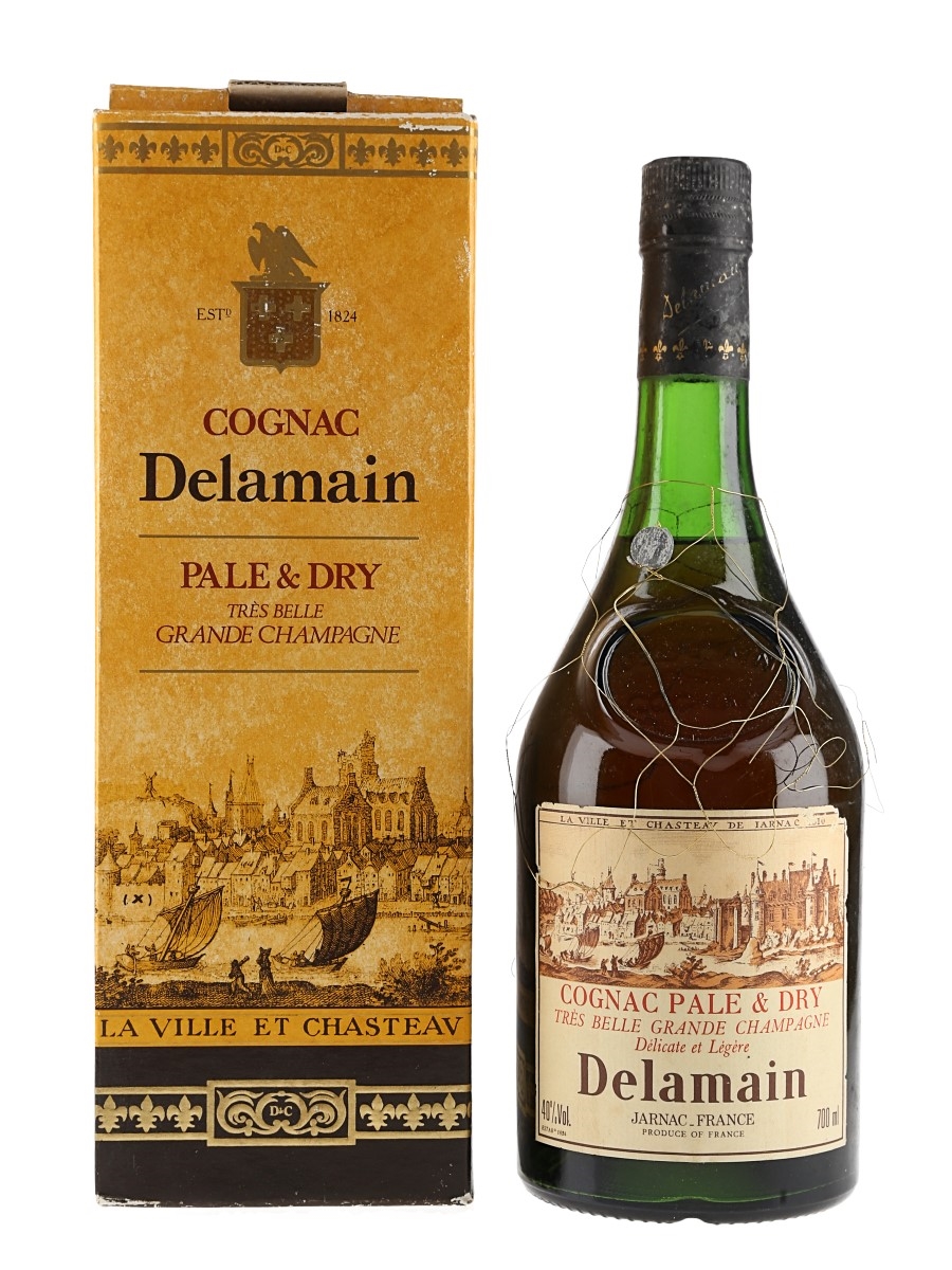 Delamain Pale & Dry Bottled 1980s 70cl / 40%
