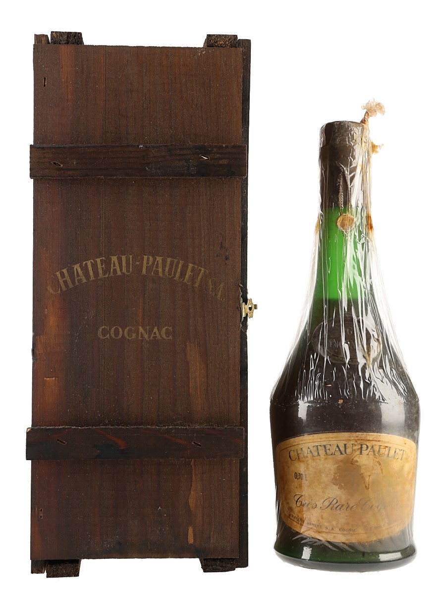 Chateau Paulet Tres Rare Cognac Age Inconnu - Bottled 1970s-1980s 70cl / 40%