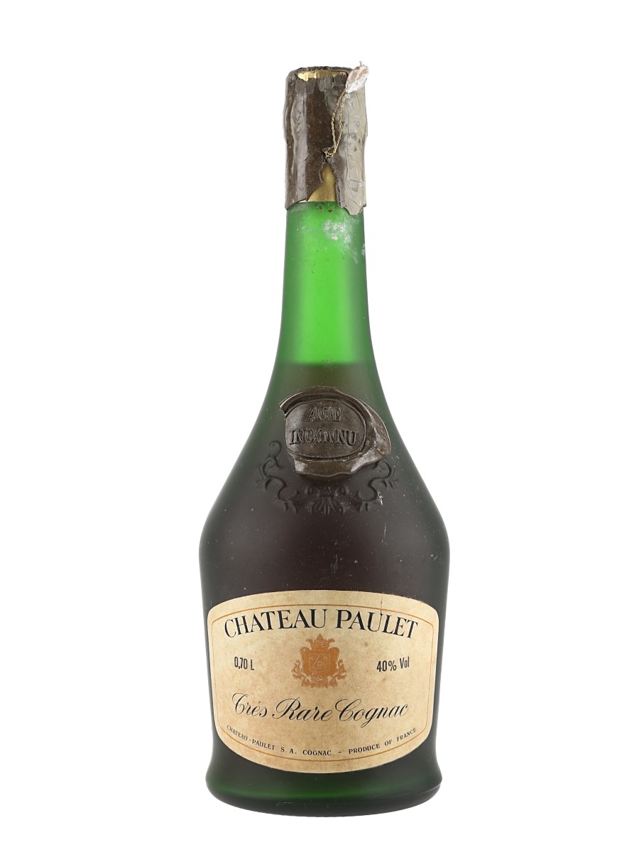 Chateau Paulet Tres Rare Cognac Age Inconnu - Bottled 1980s-1990s 70cl / 40%
