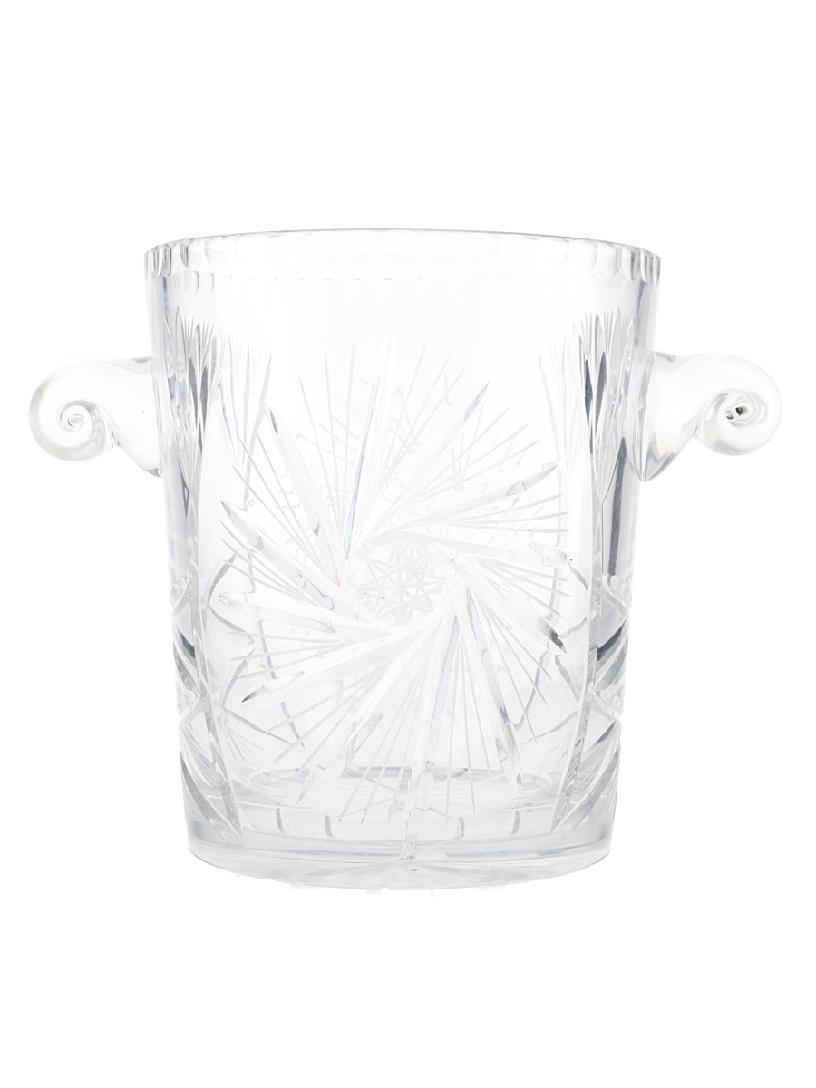 Glass Ice Bucket  28cm x 22.5cm