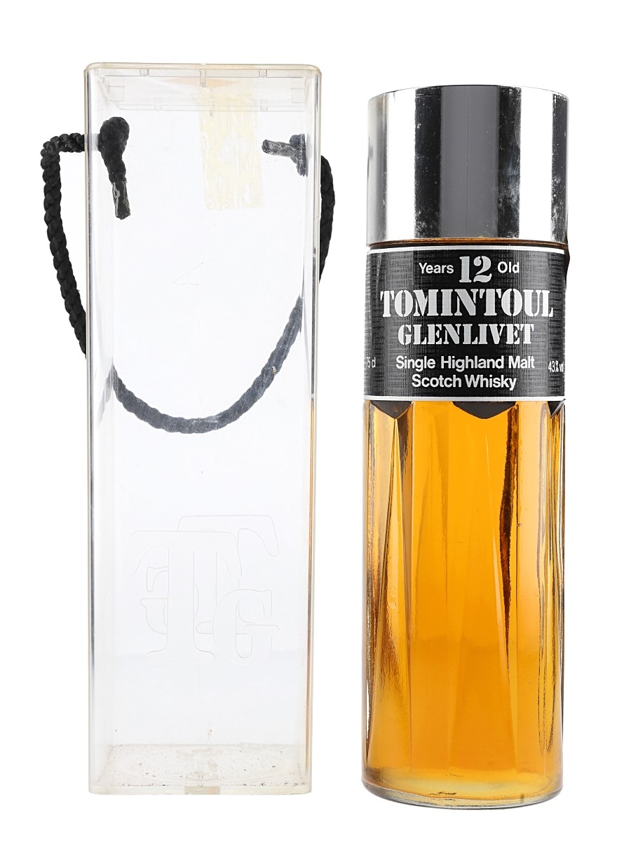 Tomintoul Glenlivet 12 Year Old Bottled 1980s 75cl / 43%