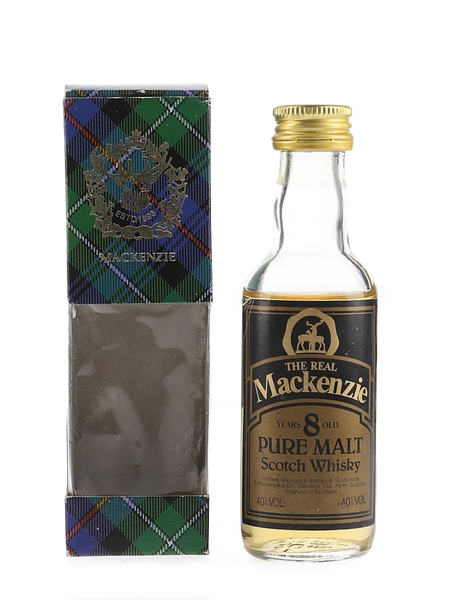 The Real Mackenzie 8 Year Old Bottled 1980s 5cl / 40%