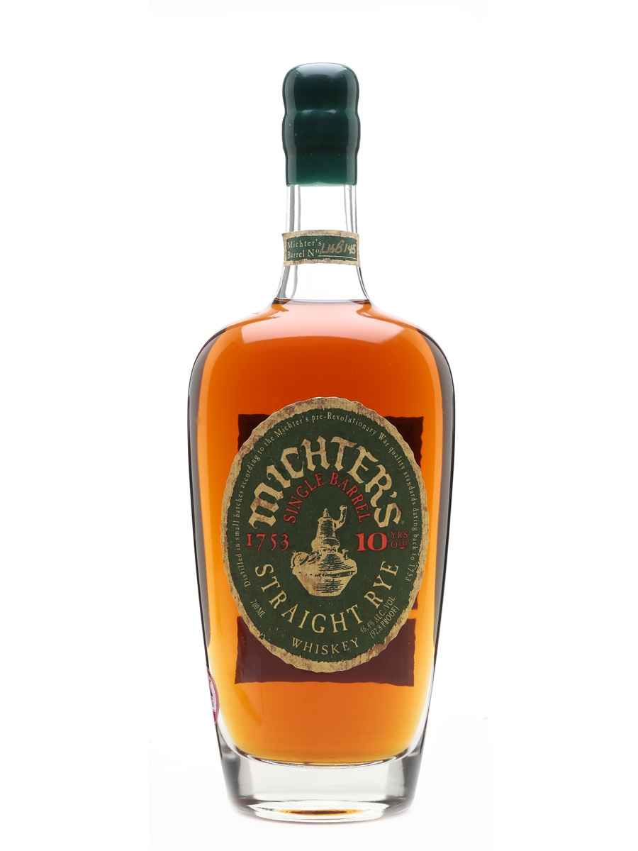 Michter's 10 Year Old Single Barrel Rye  70cl / 46.4%