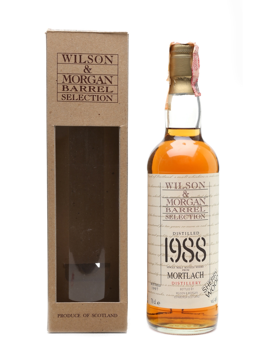 Mortlach 1988  Wilson & Morgan Bottled 1997 70cl / 46%
