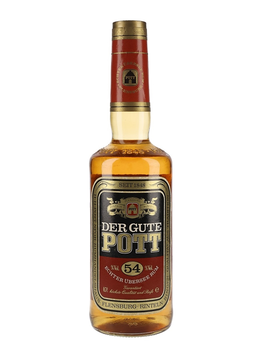 Der Gute Pott Rum Bottled 1980s 70cl / 54%