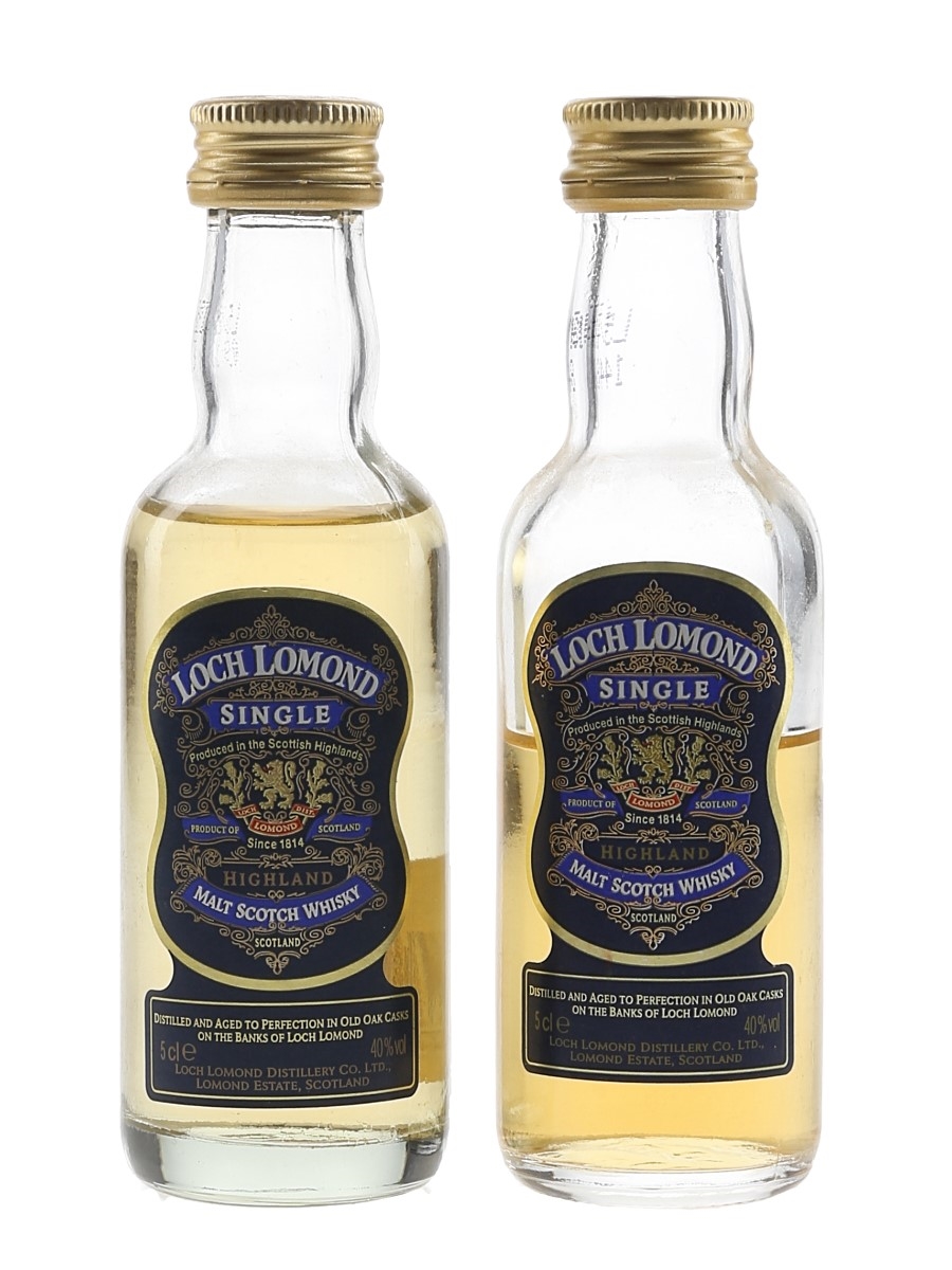 Loch Lomond Bottled 1990s-2000s 2 x 5cl / 40%