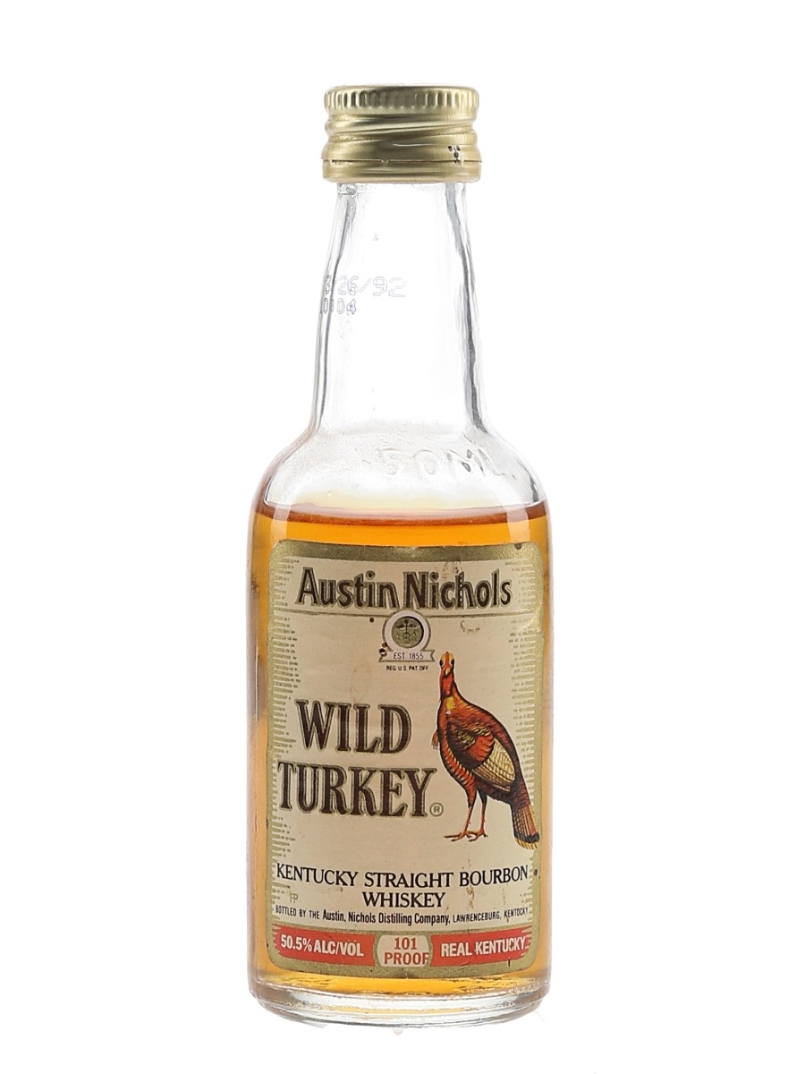 【WILD TURKEY】8 Years 101 Proof 正面ターキー Wild Turkey 8 Year Old 101 Proof