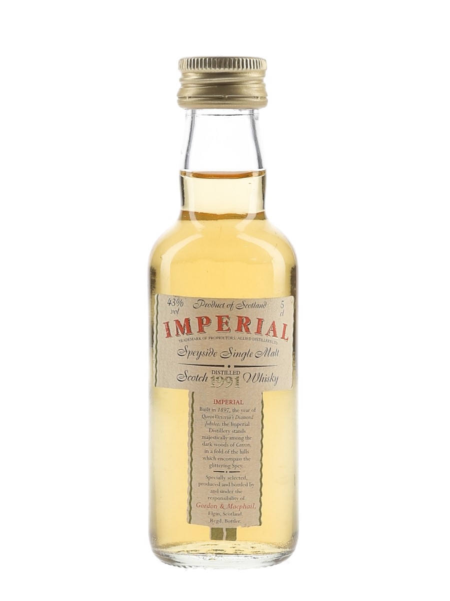 Imperial 1991 Bottled 2000s - Gordon & MacPhail 5cl / 43%