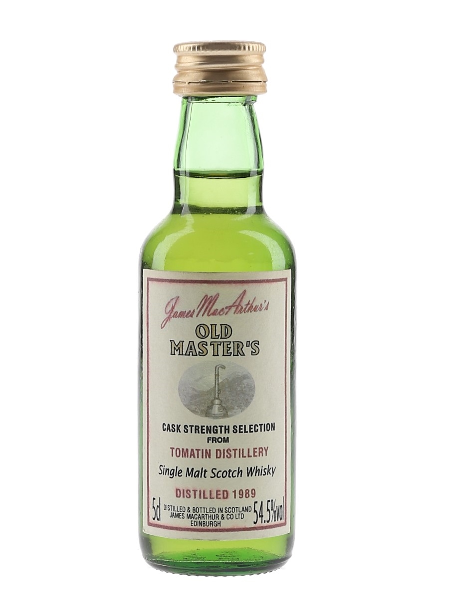 Tomatin 1989 Old Master's - James MacArthur's 5cl / 54.5%
