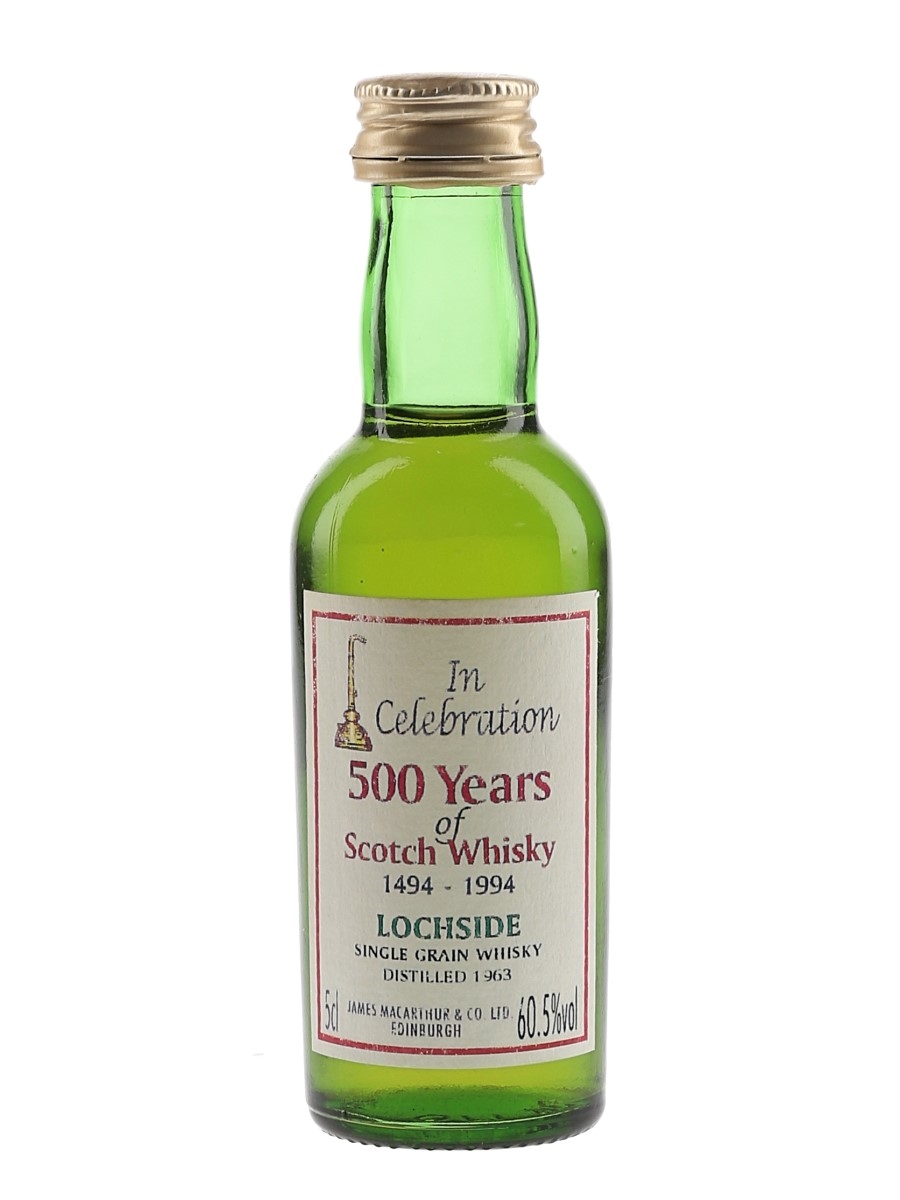 Lochside 1963 James MacArthur's - 500 Years Of Scotch Whisky 5cl / 60.5%