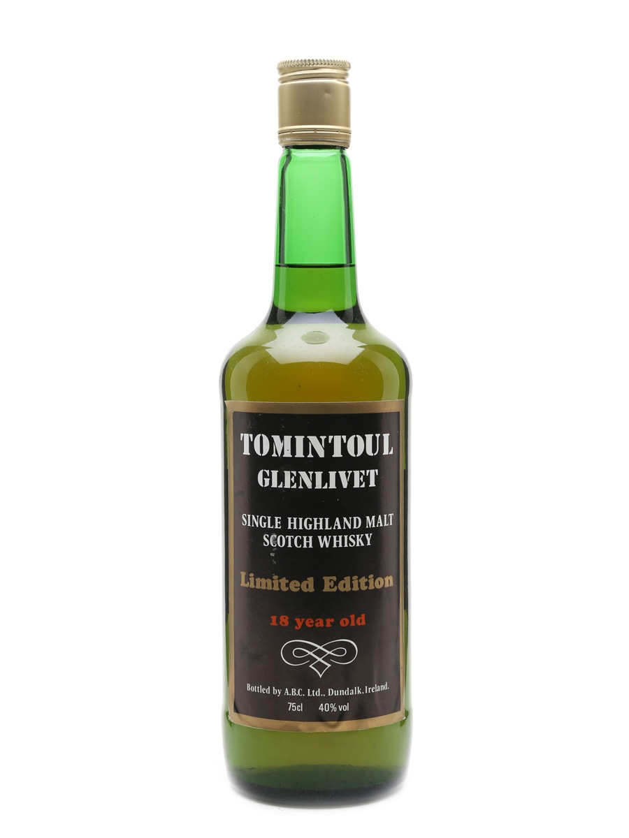 Tomintoul 1967 A B C 18 Year Old 75cl / 40%