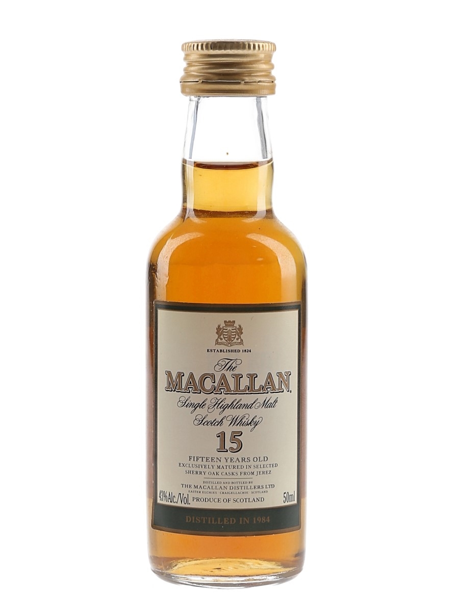 Macallan 1984 15 Year Old Remy Amerique 5cl / 43%