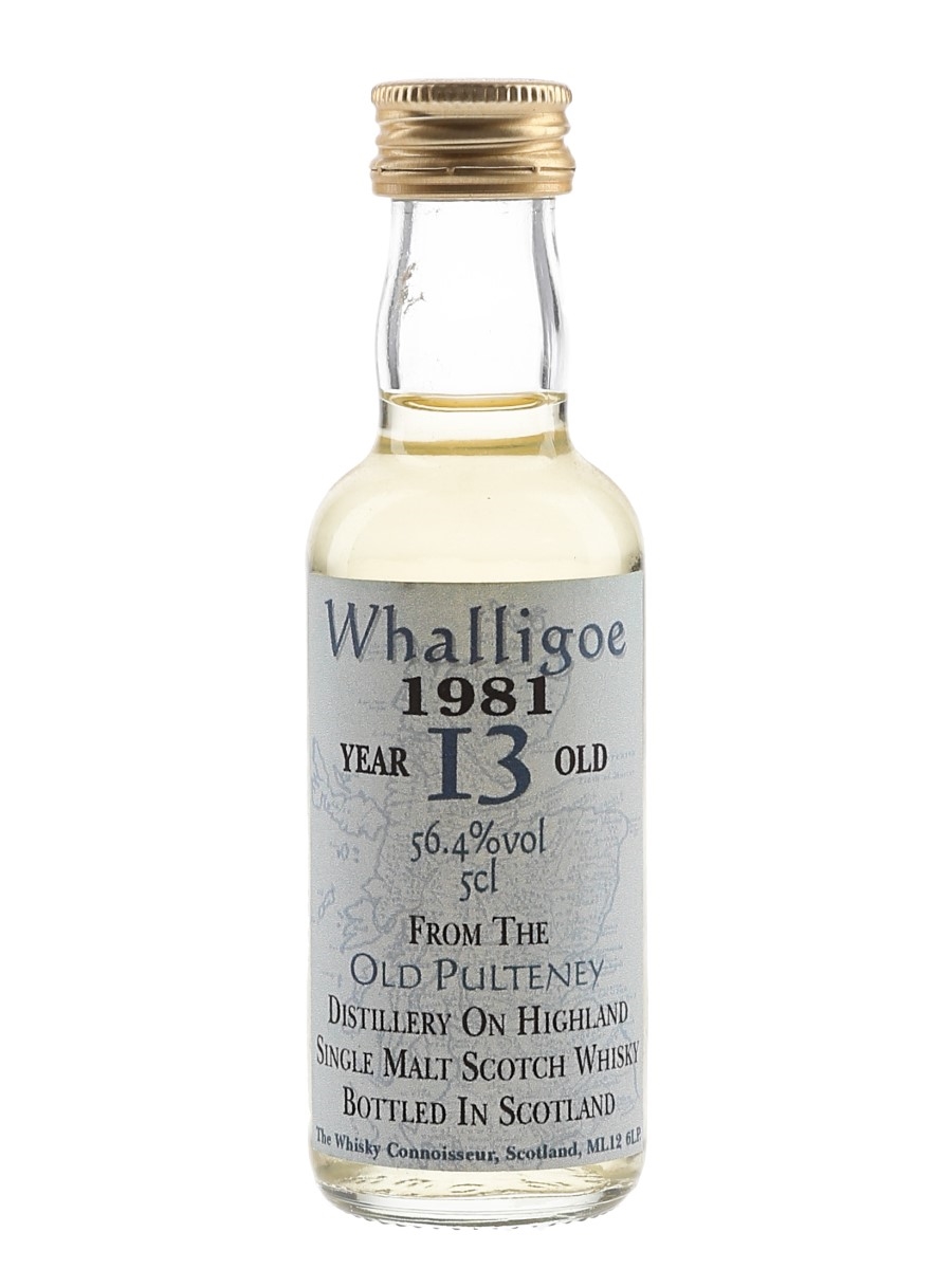 Old Pulteney 1981 13 Year Old Whalligoe The Whisky Connoisseur 5cl / 56.4%