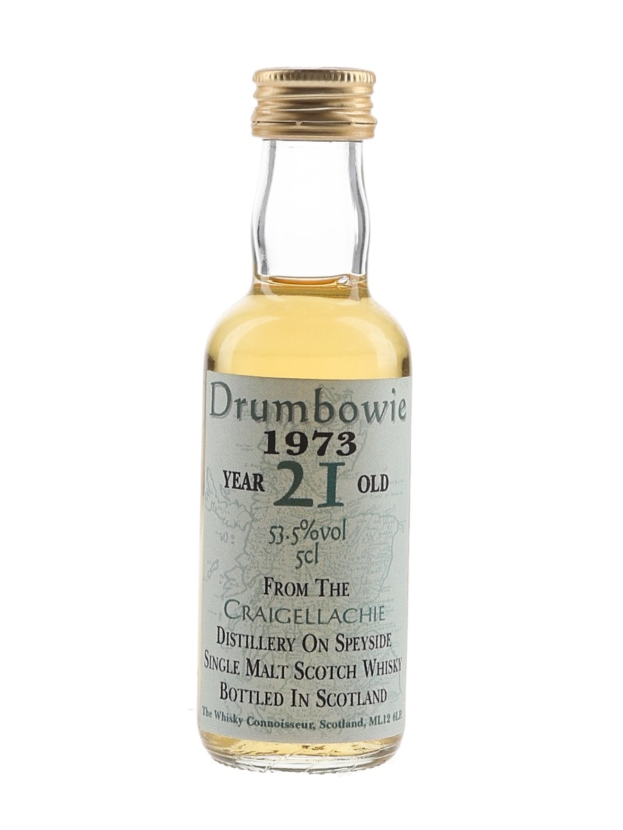 Drumbowie 1973 21 Year Old Craigellachie - The Whisky Connoisseur 5cl / 53.5%