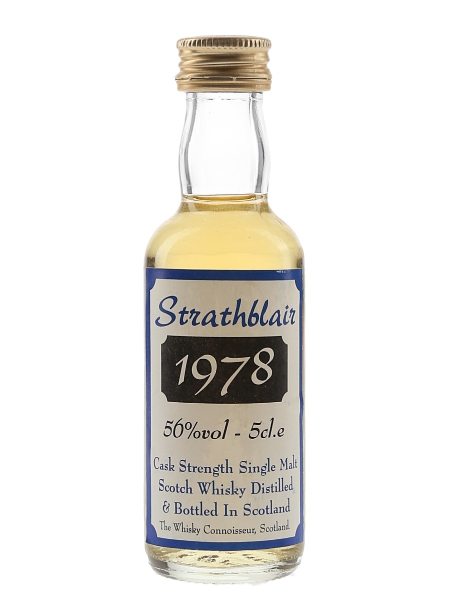 Strathblair 1978 Cask Strength The Whisky Connoisseur 5cl / 56%