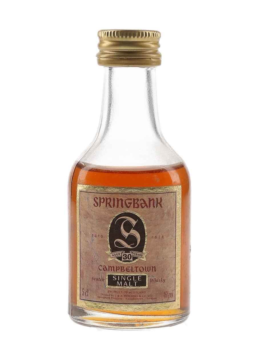 Springbank 30 Year Old Bottled 1990s 5cl / 46%