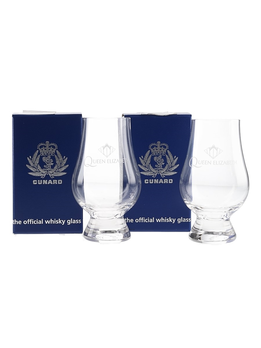 Queen Elizabeth Whisky Glass The Glencairn Glass 2 x 12cm Tall