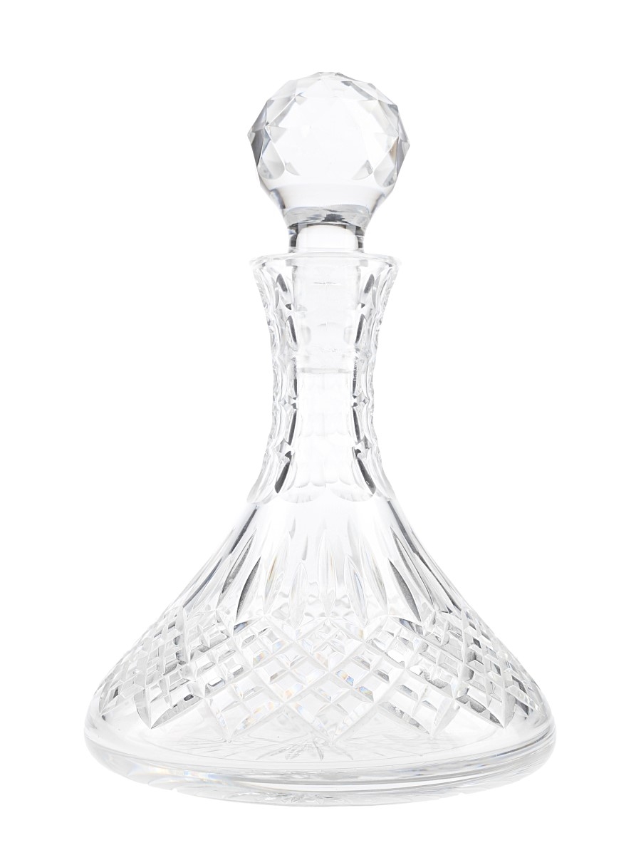 Crystal Decanter With Stopper  29cm Tall