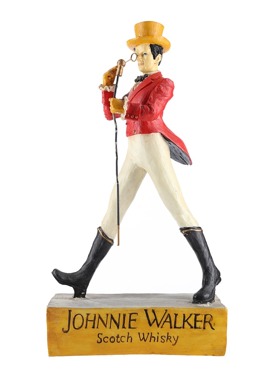Johnnie Walker Striding Man Resin Figure 33.5cm x 18cm x 7cm