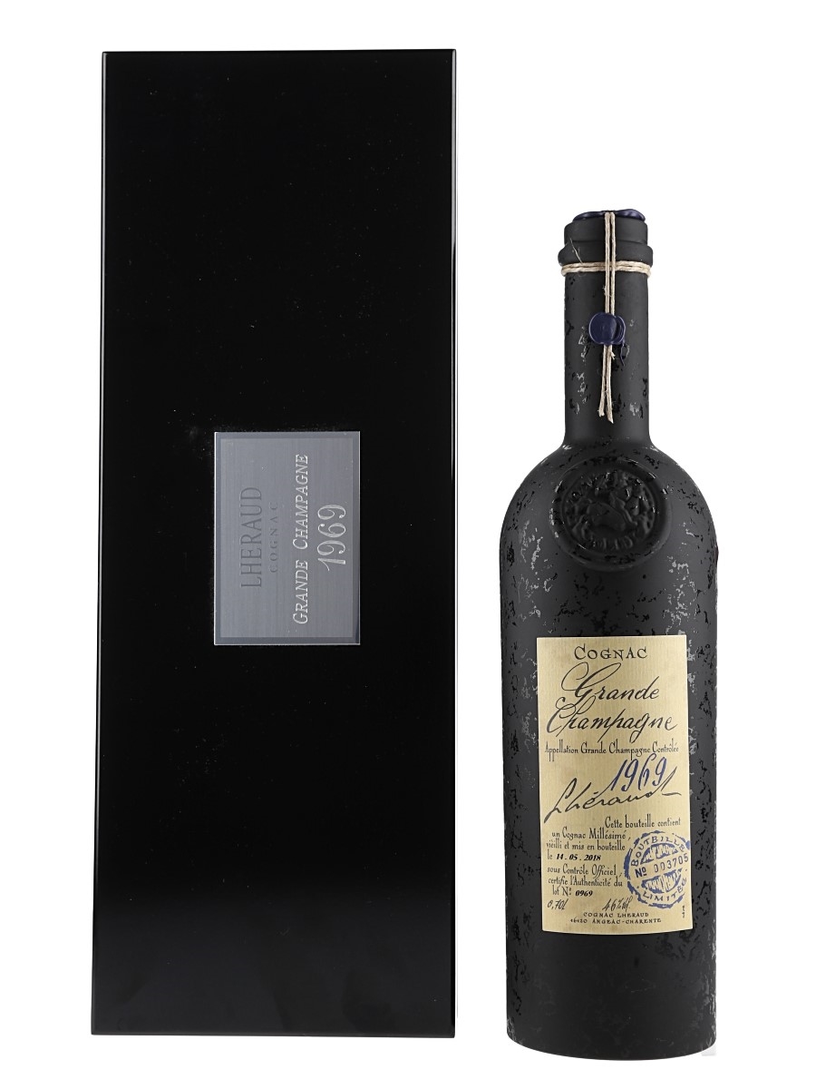 Lheraud 1969 Grande Champagne Cognac Bottled 2018 70cl / 46%