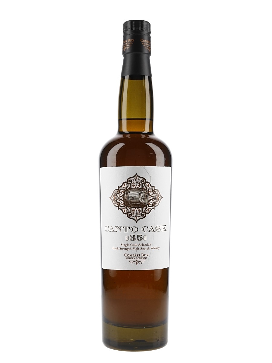 Compass Box Canto Cask 35 Bottled 2007 70cl / 54.4%