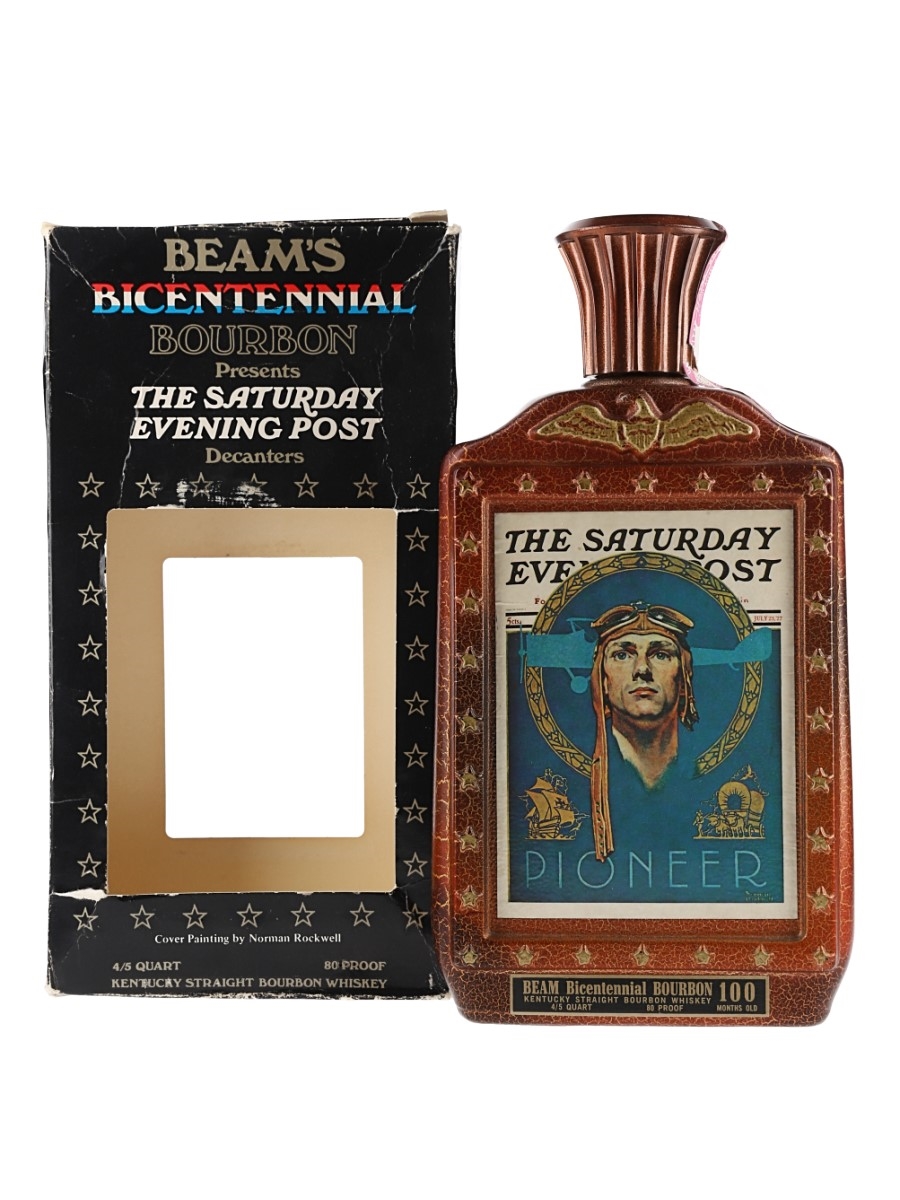 Jim Beam Bicentennial Bourbon Decanter 1976  75.7cl / 40%